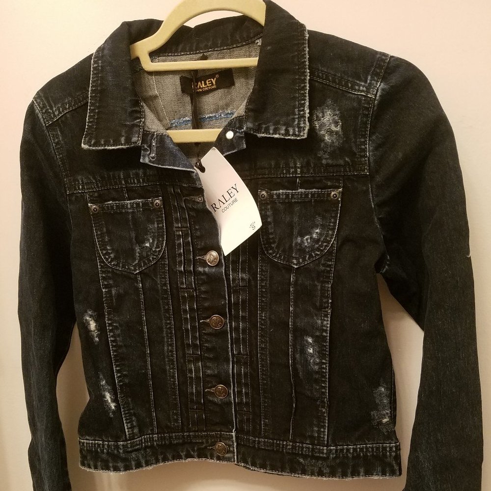 Women's Raley Distressed Denim jacket